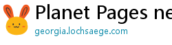 Planet Pages news portal